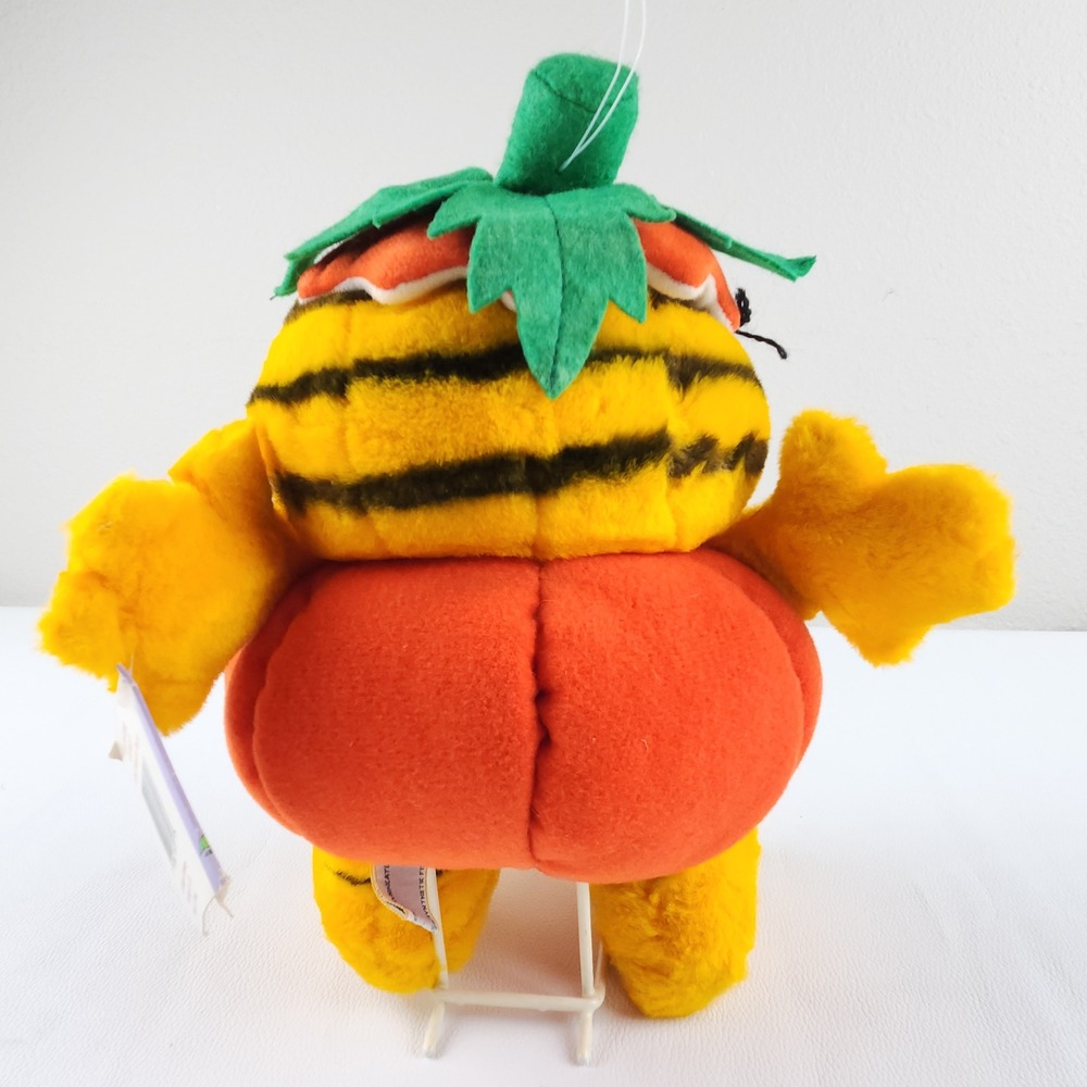 NWT Vintage 1981 Dakin Garfield In the Pumpkin Patch Halloween Plush Costume - Picture 6 of 8